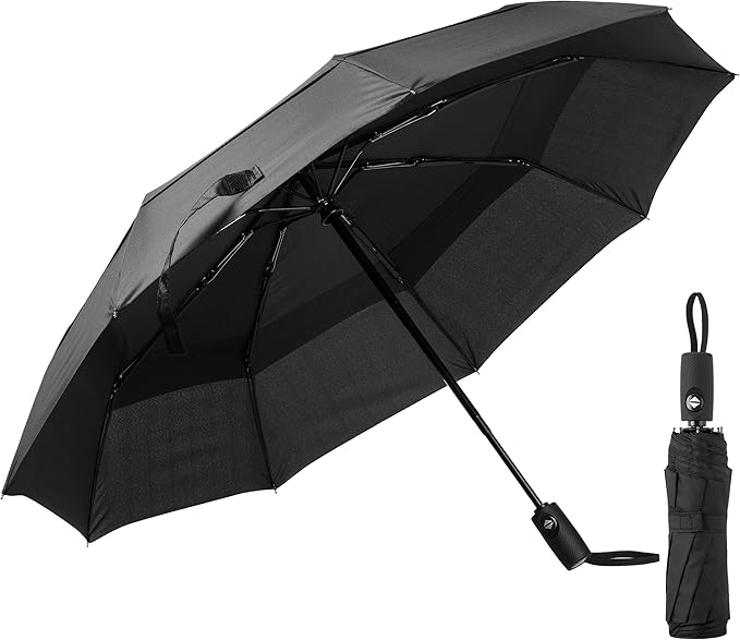 Mr. Pen- Windproof Travel Umbrella Compact, Automatic Umbrellas for Rain, Umbrellas for Rain Windproof